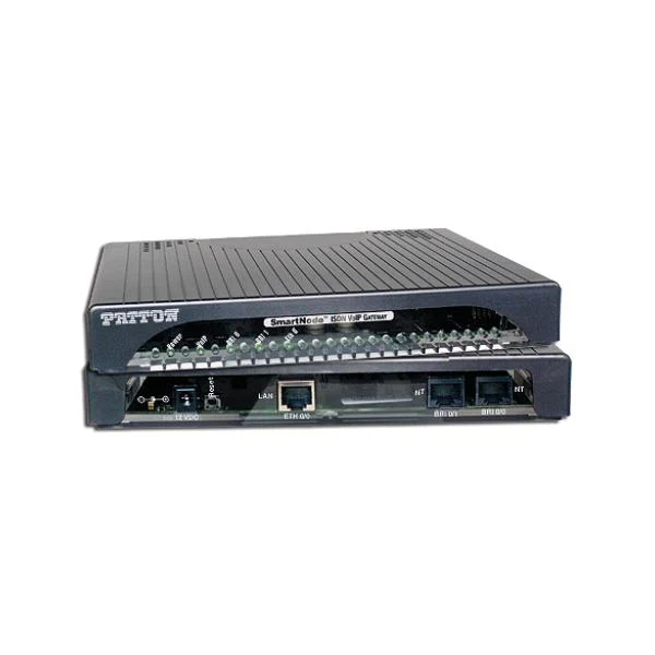 Patton SN-DTA/2BIS4VHP/EUI, ISDN BRI VoIP Terminal Adapter,2x BRI/So NT with phantom power,high prec clock,4ch,1Eth, [SN-DTA/2BIS4VHP/EUI]