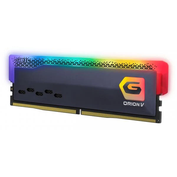 Geil ORION V RGB AMD Edition memoria 16 GB 1 x 16 GB DDR5 5200 MT/s 288-pin DIMM Data Integrity Check (verifica integrità dati) [GAVSG516GB5200C38BSC]