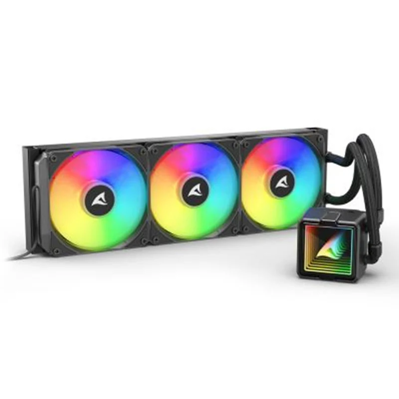 SHARKOON LIQUID COOLING S100 ARGB AIO BLACK [S100 ARGB AIO BLACK]