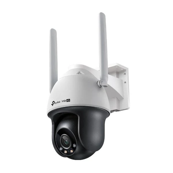 TP-Link - 4MP 4G LTE Full-Color Wi-Fi Pan/Tilt Network Camera SPEC: 4G Cat4 150/50 Mbps, LTE-FDD/LTE-TDD/HSPA+/UMTS, H.265+/H.265/H.264+/H.264, 1/3" Progressive Scan CMOS, Color/0.005 Lux@F1.6, 0 Lux [VIGIC540-4G(4mm)]