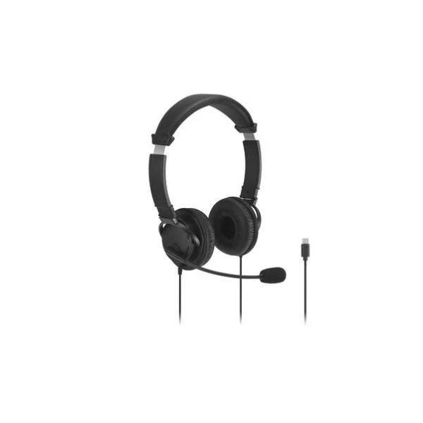 Cuffie EQ USB-C classiche con microfono e controllo del volume [K97464WW]