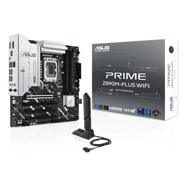 ASUS PRIME Z890M-PLUS WIFI Intel Z890 LGA 1851 (Socket V1) micro ATX [90MB1J80-M0EAY0]