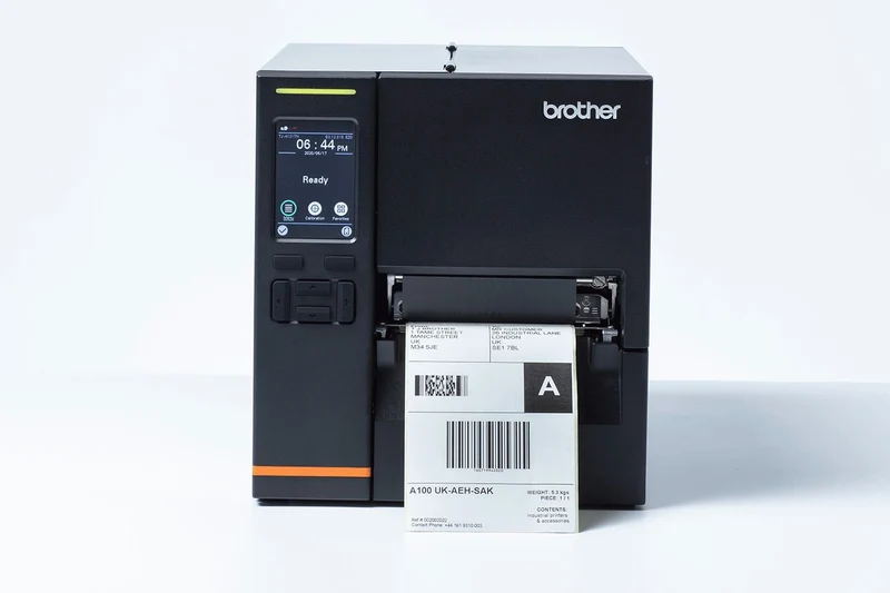 Brother TJ4021TN stampante per etichette (CD) Termica diretta/Trasferimento termico 203 x 203 DPI 254 mm/s Cablato Collegamento ethernet LAN [TJ4021TNZ1]