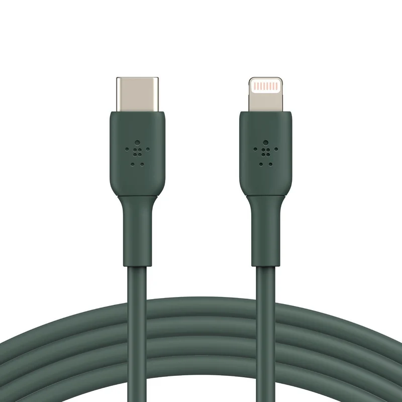 Belkin CAVO IN PVC DA USB-C A LIGHTNING 2M [CAA003BT2MBK]