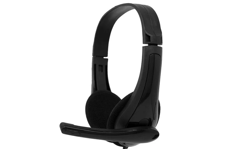 Empire Media DESK-930 Auricolare Cablato A Padiglione Musica e Chiamate Nero [EMSP.DESK930]