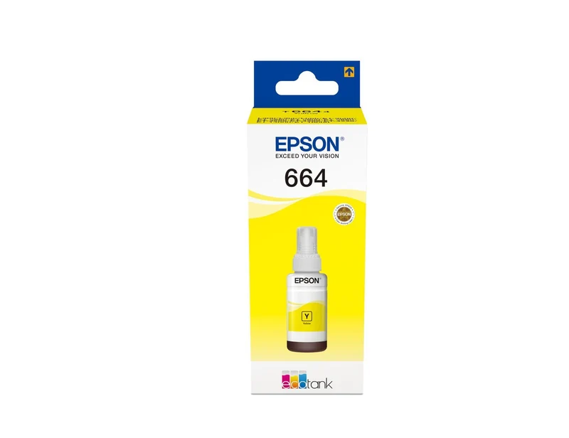 Epson Flacone di inchiostro Giallo 664 EcoTank [C13T664440]