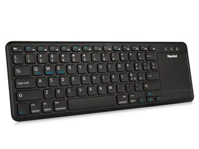 Hamlet XKK400ITA tastiera TV RF Wireless QWERTY Italiano Nero [XKK400ITA]