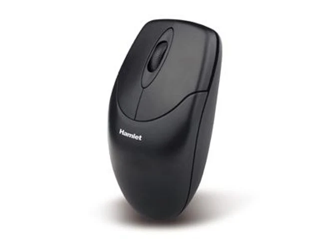 Hamlet Topo usb mouse ottico a 1000dpi 2 tasti e scroll [XMICEU2]