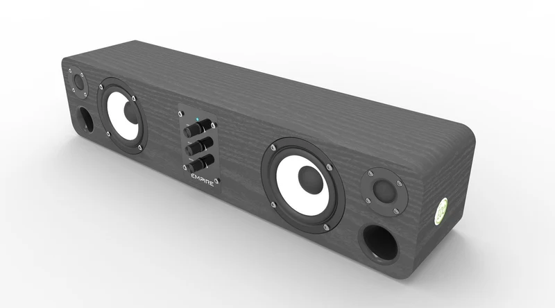 Empire Media ECO.SB9 altoparlante soundbar Nero 2.0 canali [ECO.SB9]