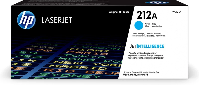 HP Cartuccia toner ciano originale LaserJet 212A [W2121A]