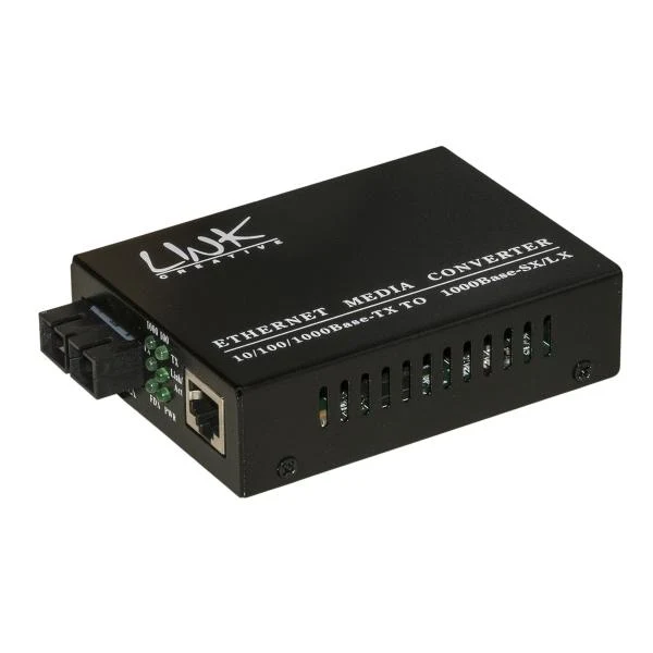 LINK Media Converter Rj45 - Fibra Ottica Sc 10/100/1000 Singlemode 1310Nm [LKMCSM10]