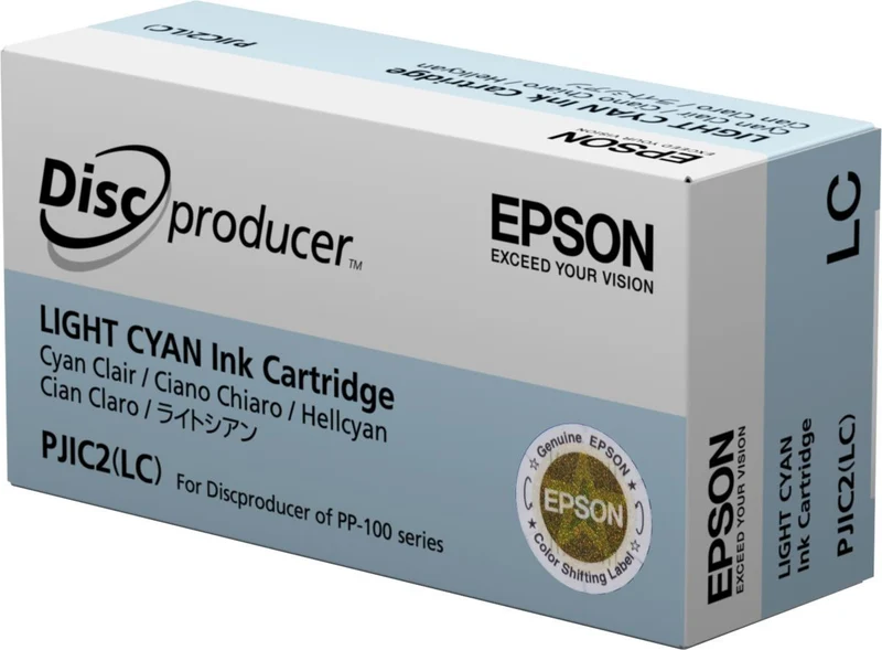 Epson Discproducer Ink PJIC7(LC), Light Cyan... [C13S020689]