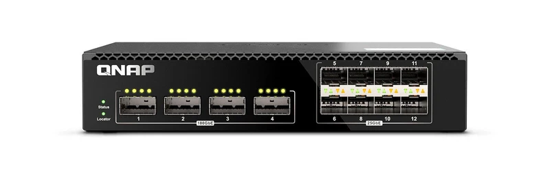 QNAP QSW-M7308R-4X switch di rete Gestito L3 1U Nero [QSW-M7308R-4X]