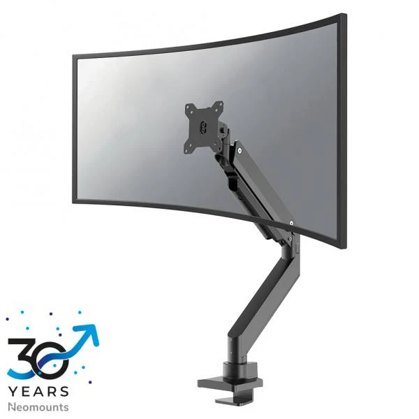 Neomounts NM-D775BLACKPLUS Braccio per monitor 10-49" - molla a gas - Topfix - 180-stop [NM-D775BLACKPLUS]