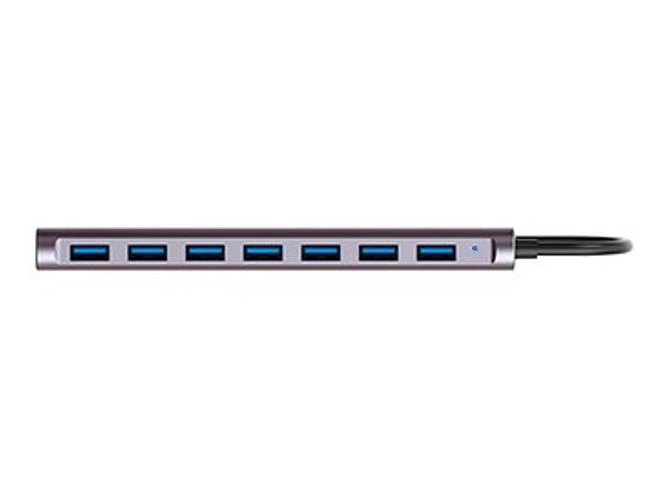 Hamlet XHUB-07A3 hub di interfaccia USB 3.2 Gen 1 (3.1 Gen 1) Type-A 5000 Mbit/s Nero [XHUB-07A3]