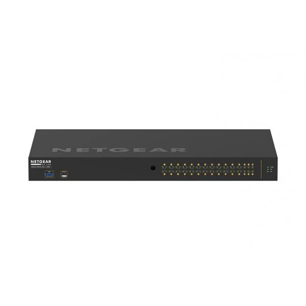 NETGEAR GSM4230P Gestito L2/L3 Gigabit Ethernet (10/100/1000) Supporto Power over Ethernet (PoE) 1U Nero [GSM4230P-100EUS]
