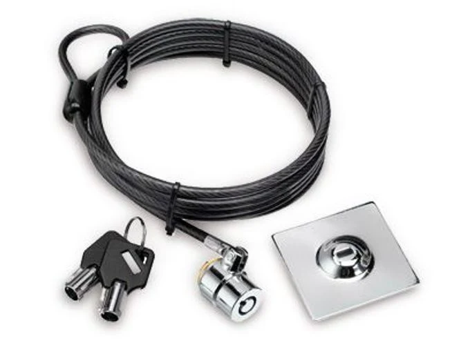 Hamlet Tablet Pc Lock cavo di sicurezza con lucchetto a chiave per tablet, tv e monitor di 200cm [XNBTLOCK20K]