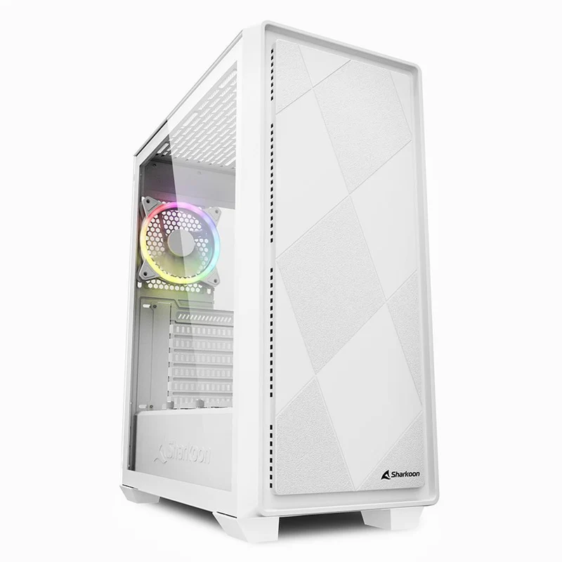Sharkoon VS8 RGB Midi Tower Bianco [VS8RGBWHITE]