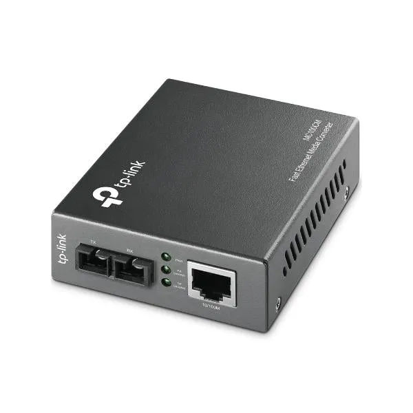 TP-Link Omada MC100CM convertitore multimediale di rete 100 Mbit/s 1310 nm Modalità multipla Nero [MC100CM]