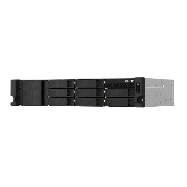 QNAP TS-864EU-RP-8G server NAS e di archiviazione Armadio (2U) Intel® Celeron® N5095 8 GB DDR4 0 TB QNAP Turbo System Nero