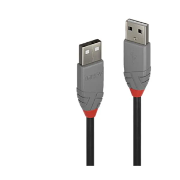 Lindy 36694 cavo USB USB 2.0 3 m USB A Nero, Grigio