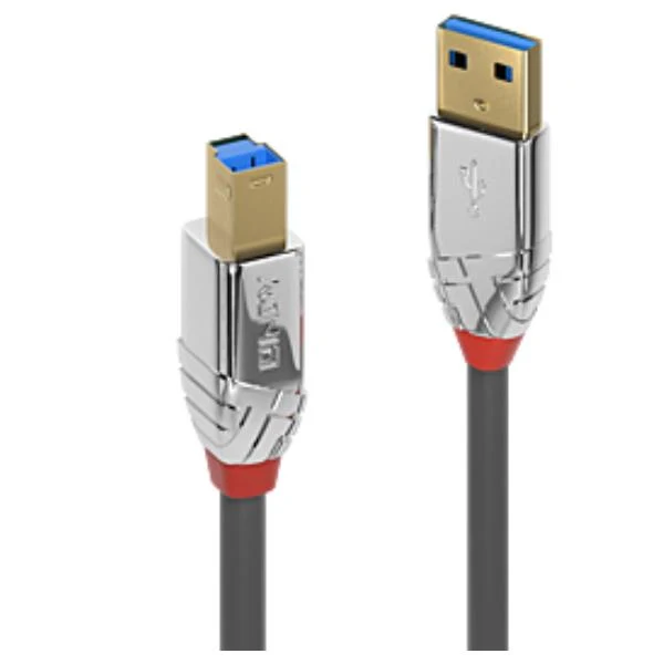 Lindy 36662 cavo USB USB 3.2 Gen 1 (3.1 Gen 1) 2 m USB A USB B Grigio