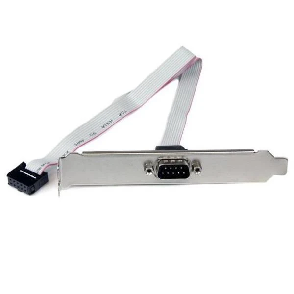 StarTech.com Piastra slot 16'' (40 cm) da seriale maschio 9 pin a header scheda madre 10 pin