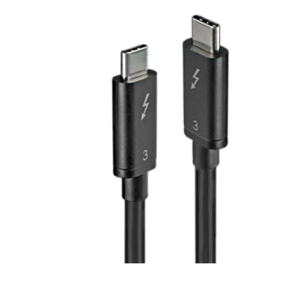 Lindy 41556 Cavo Thunderbolt 1 m 20 Gbit/s Nero