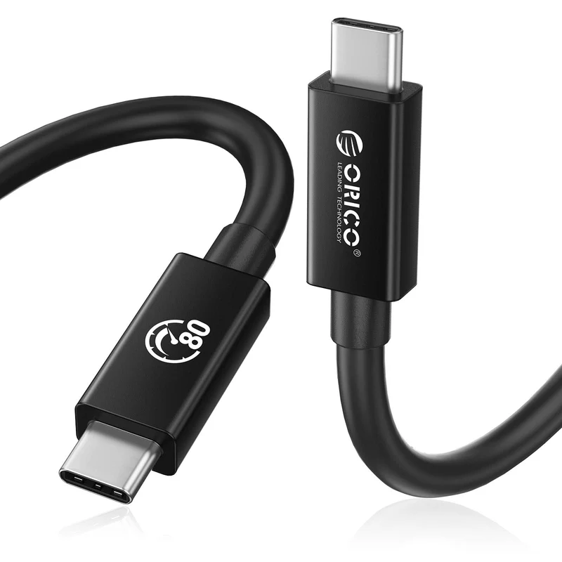 ORICO 80Gbps Thunderbolt 5 Supported High-Speed USB-C Data Cable