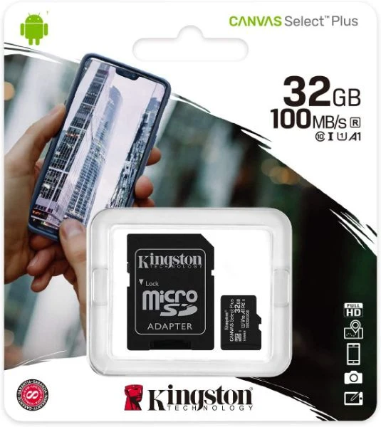 Kingston Memoria Micro SD 32GB CL10 SDCS2/32GB