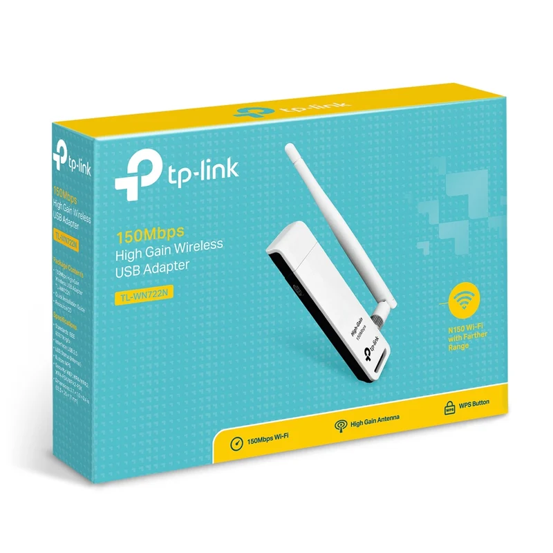 TP-Link Antenna USB Wifi Con Antenna Esterna 150Mbps