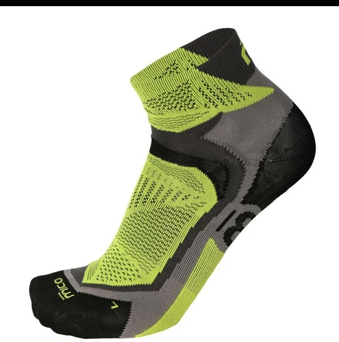 Mico calza run corta extralight weight X-Performance CA01287 605 antracite giallo fluo