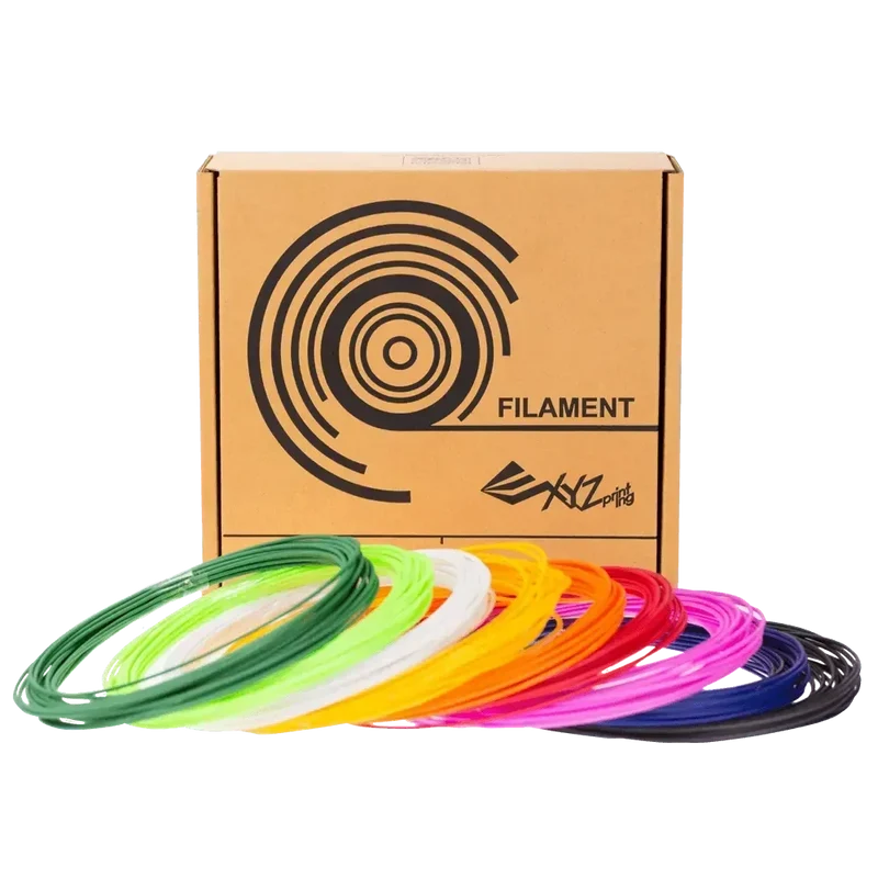 XYZPRINTING FILAMENTO PENNA 3D PCL (LOW TEMP) 1,75 MM 216 G – 9 COLORI