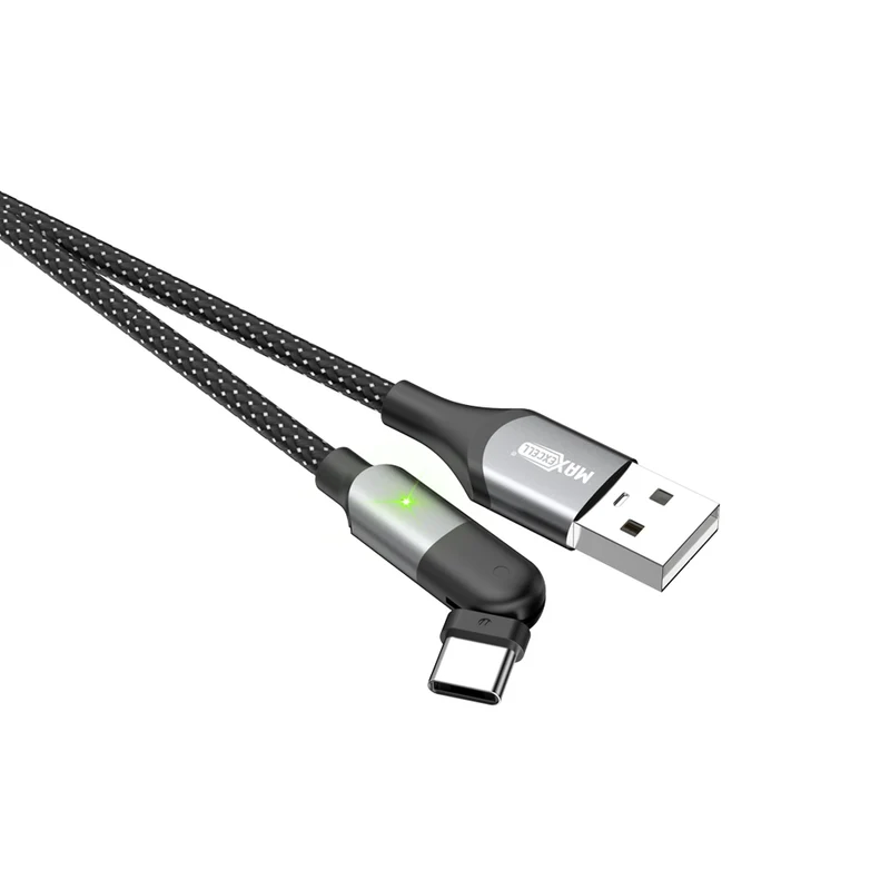MAXEXCELL Cavo Dati e Ricarica 3.5A – 1 Metro – Rotazione 180°
