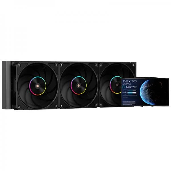 ITEK DISSIPATORE A LIQUIDO THERMORA 50B 360MM SKT UNIVERSALE ARGB PWM FAN LCD 10 CON SOFTW [ITLCTHM50360B]