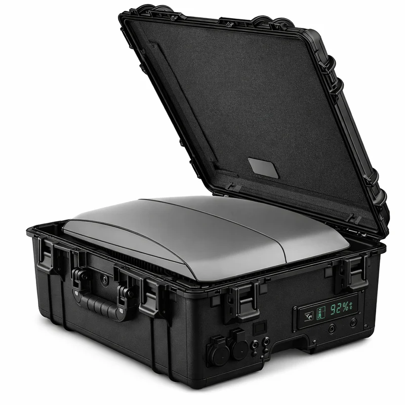 LinkPower Energy Flight Case - For Intellian OneWeb, Starlink Performance, Starlink Flat High Performance, Starlink Standard