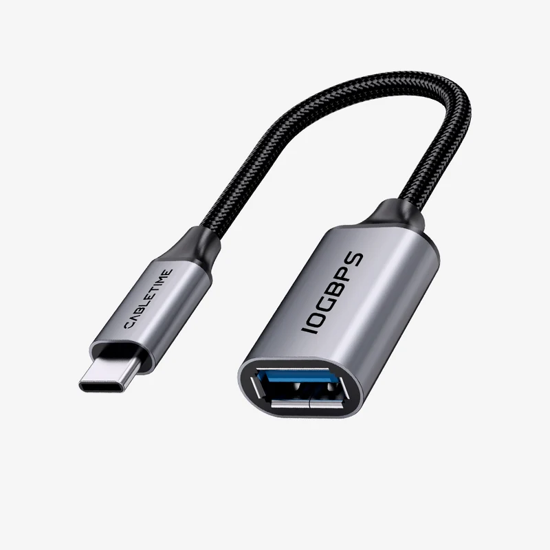 10Gbps USB-C Male to USB-A Female Adapter