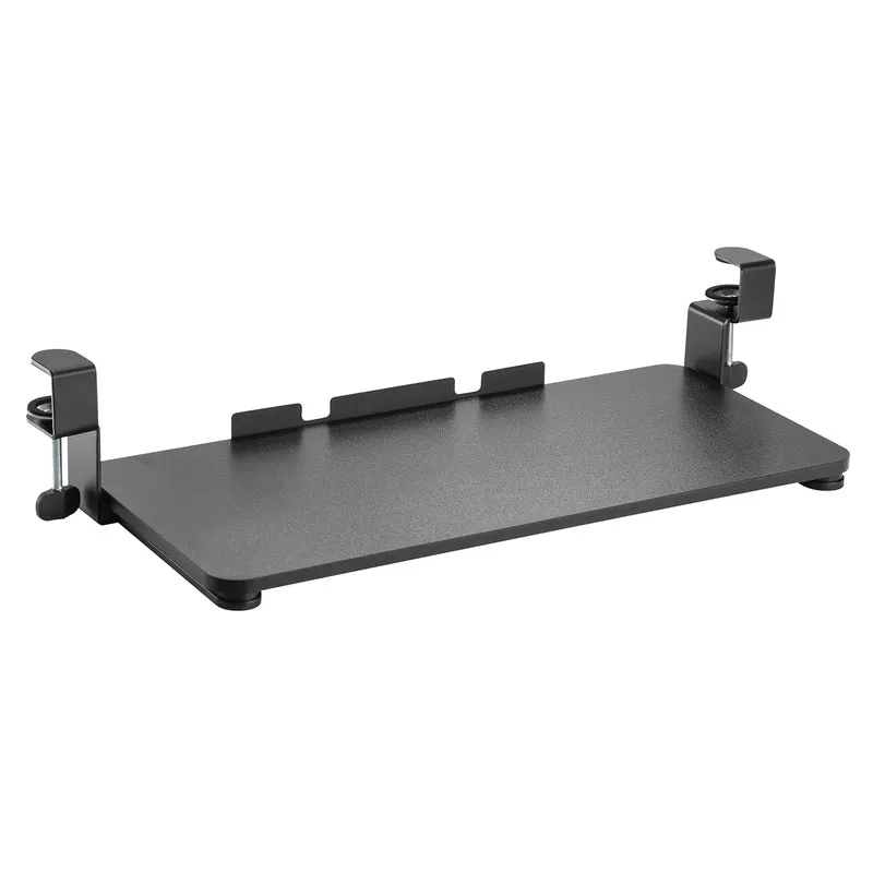 Maclean MC-839 Supporto Universale per tastiera sotto scrivania, regolabile