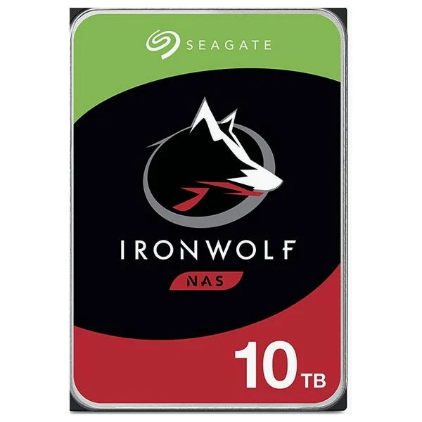 SEAGATE HDD IRONWOLF 10TB 3,5 5600RPM SATA 6GB/S BUFFER 256MB [ST10000VN000]