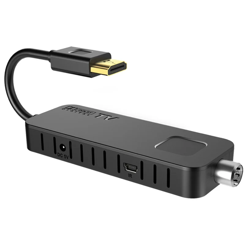 Sintonizzatore TV STICK DVB-T2 LTC, per la TV digitale terrestre, qualità Full HD 1080, funzione TIMESHIFT, LXDVB213M