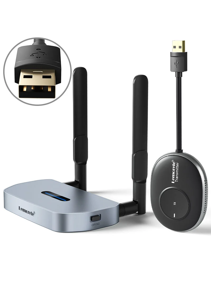 Lemorele Wireless HDMI Kit – USB-A/C/HDMI For MacOS