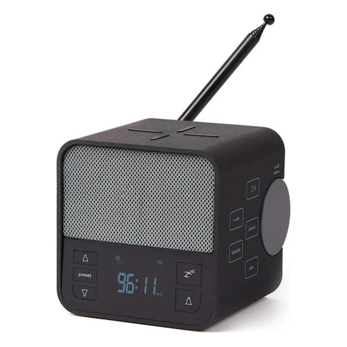 Radiosveglia FM con speaker Bluetooth e caricatore Lexon Oslo News