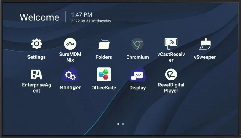 Viewsonic CDE7530 visualizzatore di messaggi 190,5 cm (75") Wi-Fi 450 cd/m 4K Ultra HD Nero Processore integrato Android 11 [CDE7530]