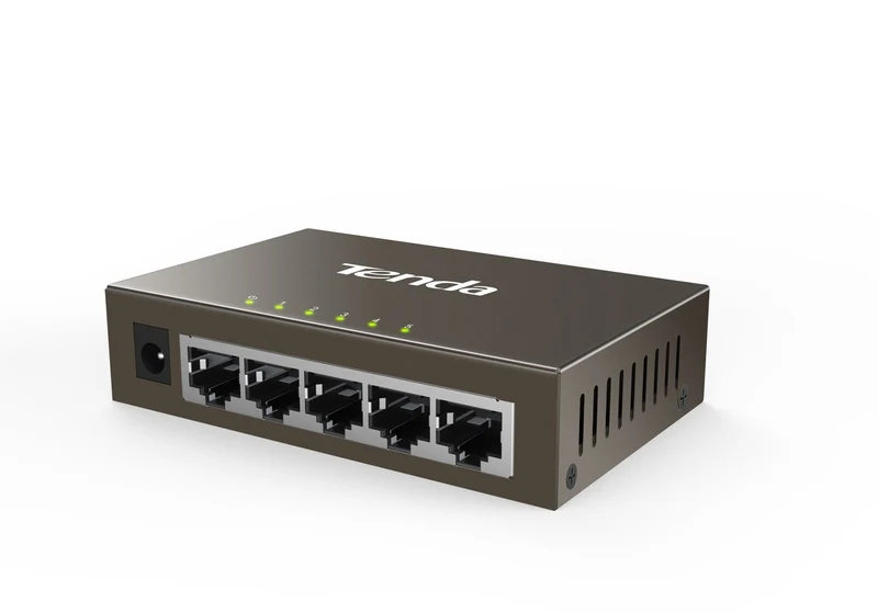 Tenda TEG1005D switch di rete Non gestito Gigabit Ethernet (10/100/1000) Grigio [TEG1005D]