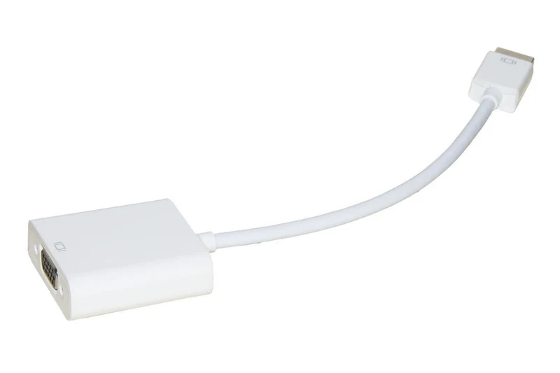 LINK Adattatore Hdmi Tipo A Maschio A Vga Femmina Con Audio Bianco [LKADAT10B]