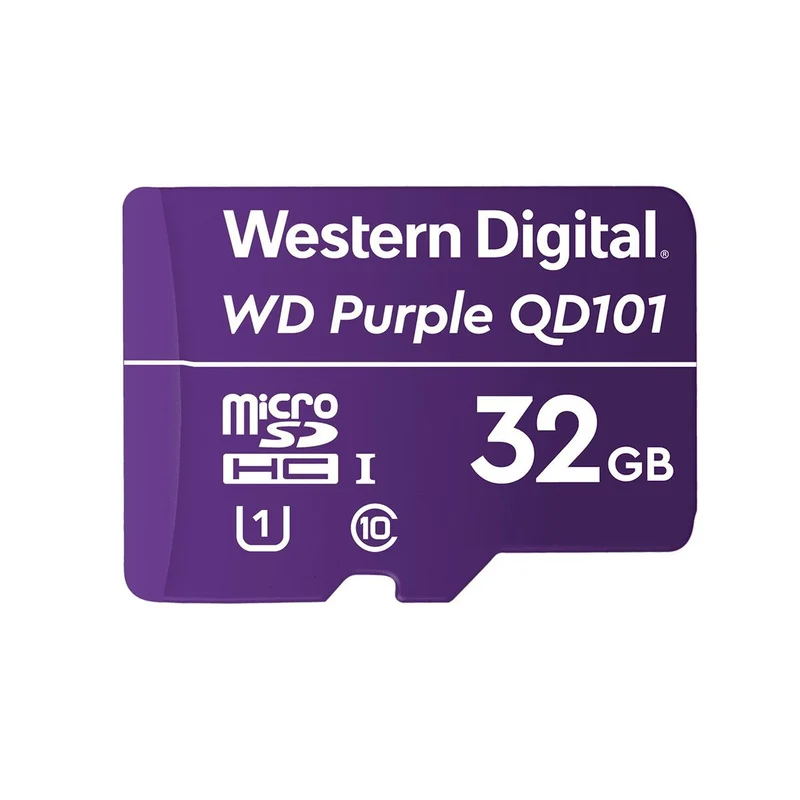 Western Digital WD Purple SC QD101 32 GB MicroSDHC Classe 10 [WDD032G1P0C-85AEL0]
