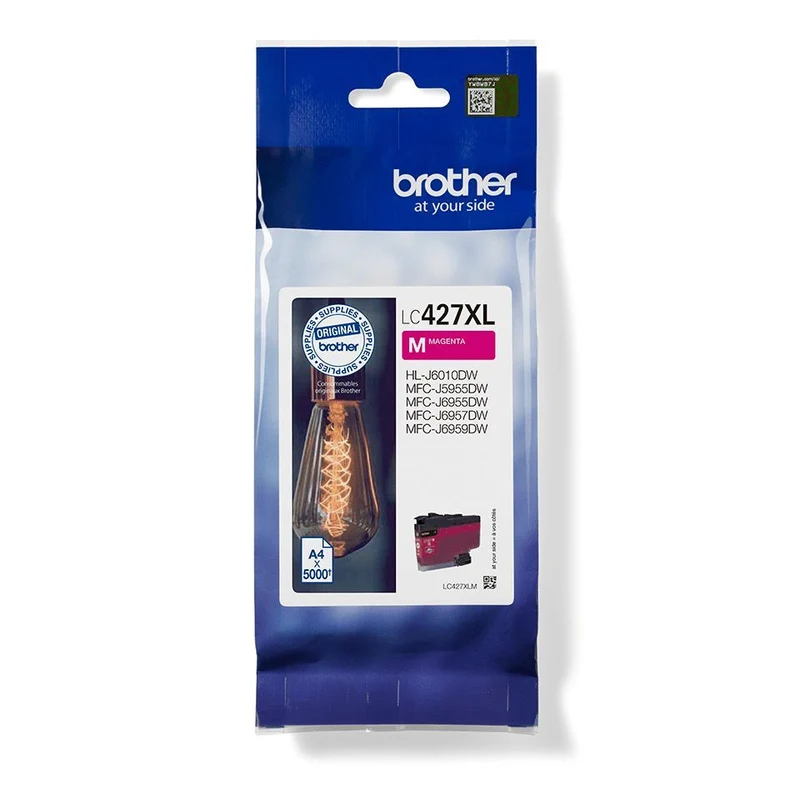 Brother LC427XLM cartuccia d'inchiostro 1 pz Originale Resa elevata (XL) Magenta [LC427XLM]