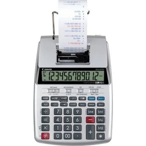 Canon P23-DTSC calcolatrice Desktop Calcolatrice con stampa Argento [2303C001]