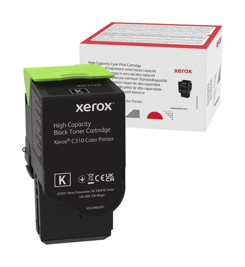 Xerox Cartuccia toner Nero a Alta capacità da 8000 Pagine per Stampante a colori C310/multifunzione a colori C315 (006R04364) [006R04364]