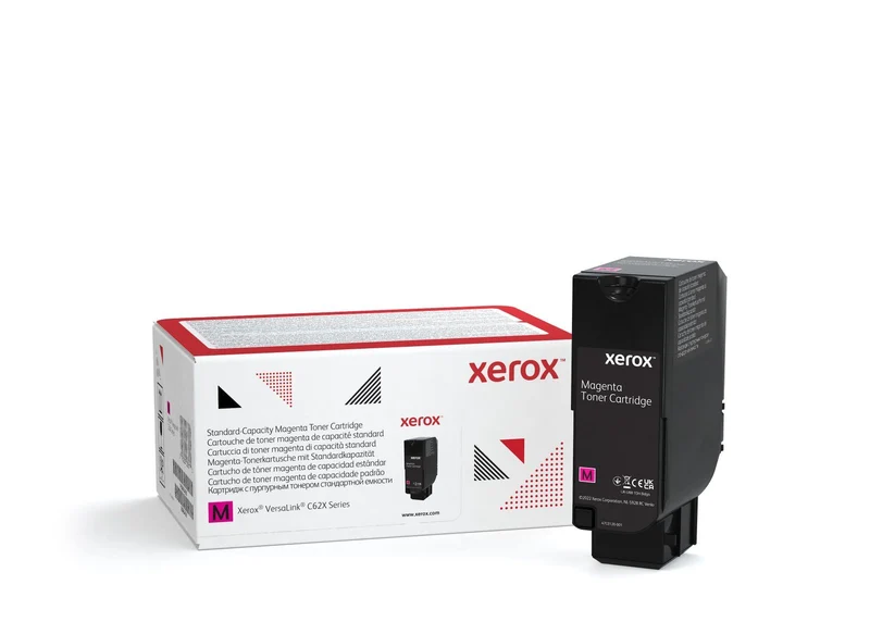 Xerox Cartuccia toner Magenta a Capacità standard da 6000 Pagine per Stampante a colori VersaLink C620/multifunzione a colori VersaLink C625 (006R04618) [006R04618]
